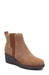 Sanctuary Engage Wedge Chelsea Boot In Acorn