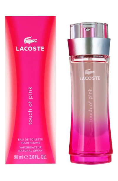 Lacoste Touch Of Pink Eau De Toilette In White