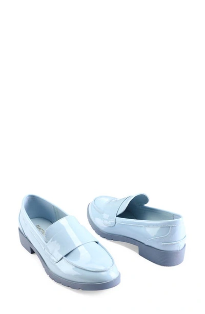 Reaction Kenneth Cole Fern Loafer In Pastel Blue