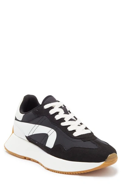 Steve Madden Julez Platform Sneaker In Black