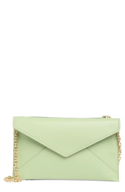 Rebecca Minkoff Leo Wallet On A Chain In Mint