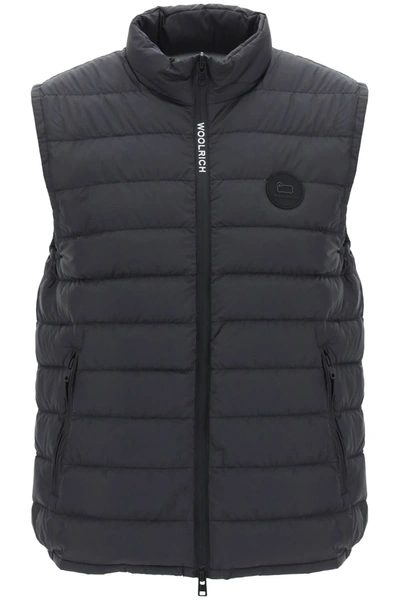 Woolrich Sundance Puffer Vest In Black