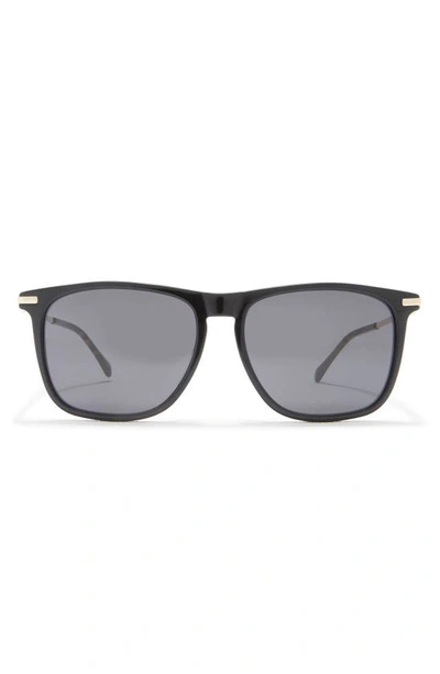 Gucci 56mm Square Sunglasses In Gray