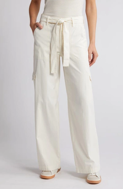Madewell Griff Superwide Leg Cargo Trousers In Vintage Canvas