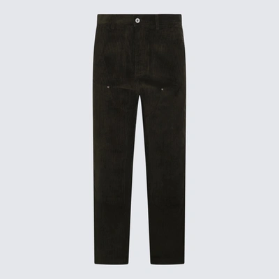 Drôle De Monsieur Trousers Drole De Monsieur In Corduroy In Green