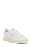 Nine West Dunnit Low Top Sneaker In White