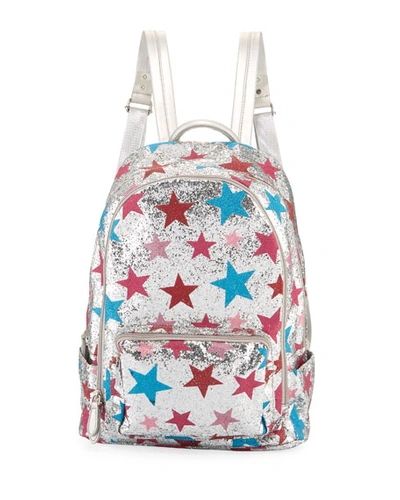 Bari Lynn Girls' Shimmer Star Backpack In Multi