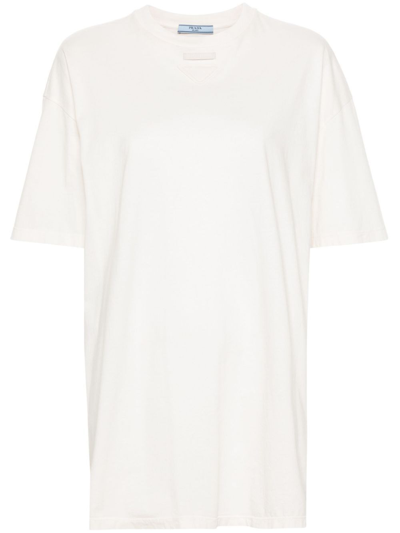 Prada Oversized T-shirt In White
