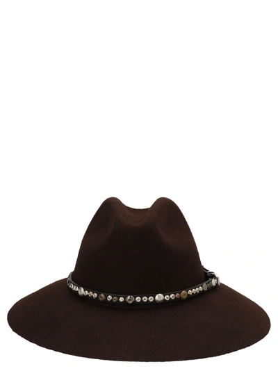 Golden Goose Fedora Hats In Brown