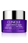 Clinique Smart Clinical Repair Wrinkle Correcting Rich Face Cream, 2.5 oz In Purple