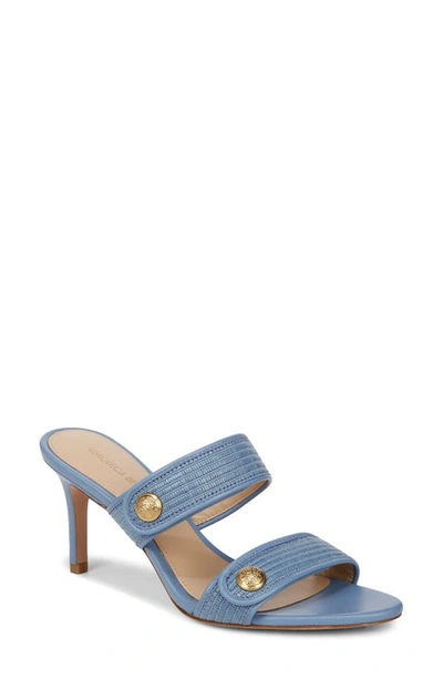 Veronica Beard Sona Slide Sandal In Blue