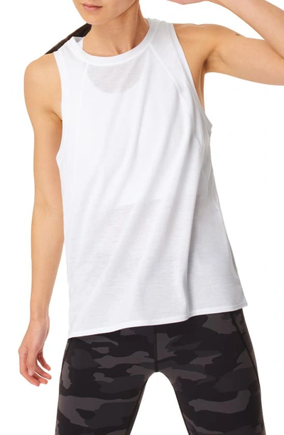 Sweaty Betty Pacesetter Running Tank In White