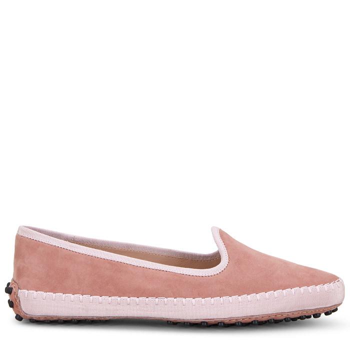 Tod's Ons In Suede In Pink | ModeSens
