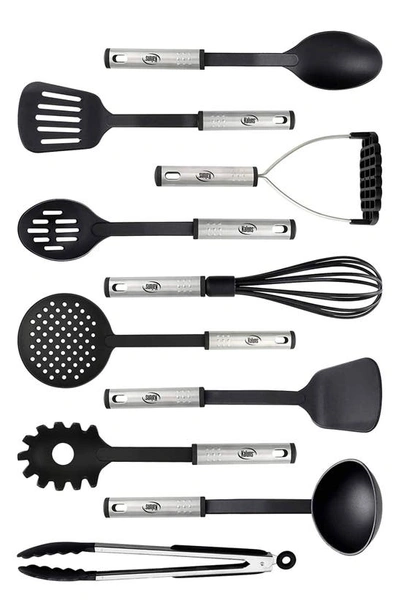 Kaluns Cooking Utensil 10-piece Set In Black