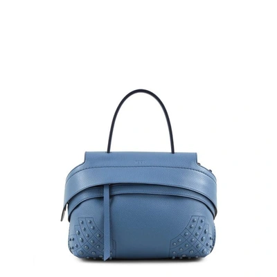 Tod's Wave Bag Mini In Light Blue | ModeSens