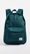 Herschel Supply Co Classic Mid Volume Backpack - Blue In Deep Teal