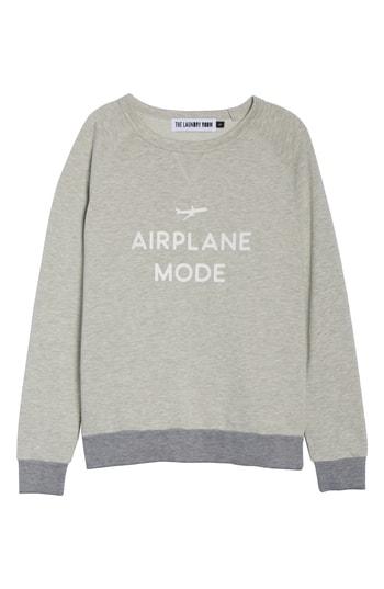 airplane mode sweatshirt the laundry room
