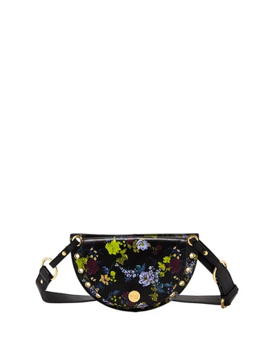 See By Chloé See By Chloe Kriss Convertible Leather Belt Bag In Black/gold