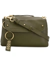 See By Chloé See By Chloe Phill Leather Crossbody In Winter Ivy/gold