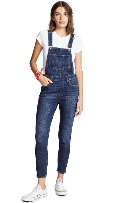 Levi's Skinny Denim Overalls In Over And Out