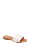 Andre Assous Nahala Featherweights™ Slide Sandal In White