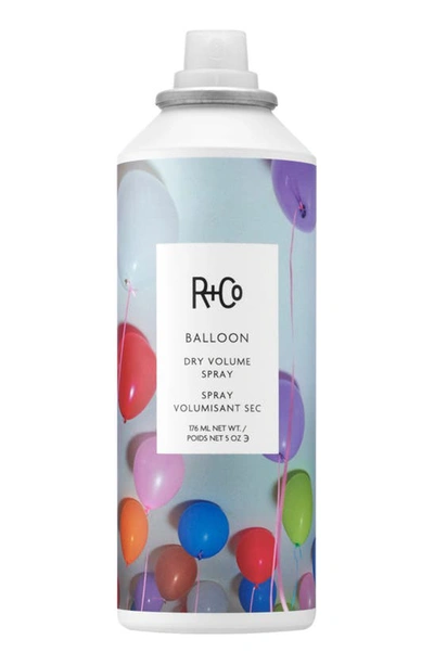 R + Co Balloon Dry Volume Spray, 2 oz In White