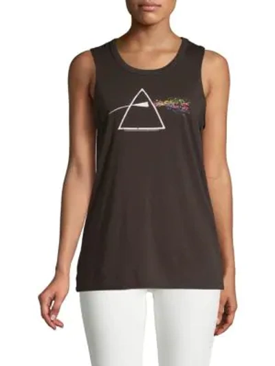 Chaser Graphic Muscle Tank Top In Union Black
