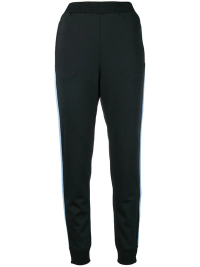 Prada Tapered Track Pants - Black