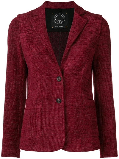 T-jacket T Jacket Classic Fitted Blazer - Red
