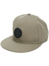 Mcq By Alexander Mcqueen Patch Embellished Cap In Green