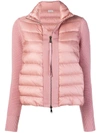 Moncler Padded Jacket In Pink