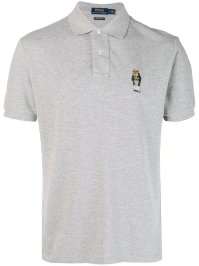 Polo Ralph Lauren Teddy Bear Polo Shirt In Grey