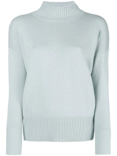 Peserico Turtle Neck Sweater - Blue