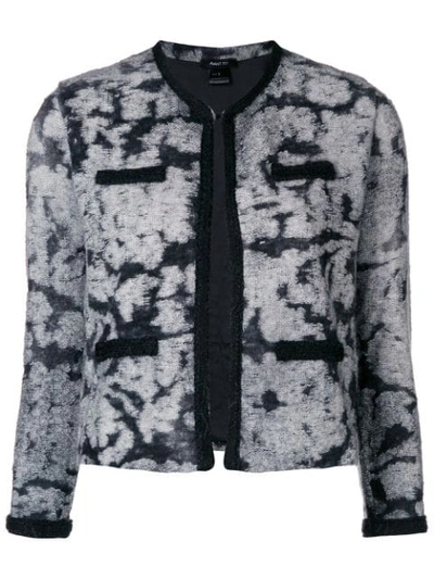 Avant Toi Cropped Jacket In Grey