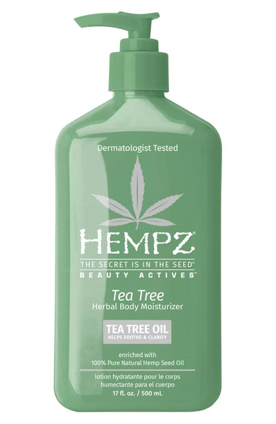 Hempz Tea Tree Body Moisturizer In Green
