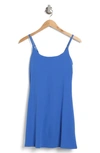 90 Degree By Reflex Lux Tennis Dress In Strong Blue