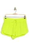 90 Degree By Reflex Running Shorts In Acid Lime