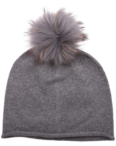 Kangra Blend Wool Hat In Grey
