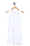 90 Degree By Reflex Nudetech Match Point Racerback Dress In White