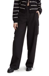 By Design Aaliyah Cargo Pants In Black