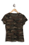 Sanctuary One Pocket T-shirt In Mother Nature Camo
