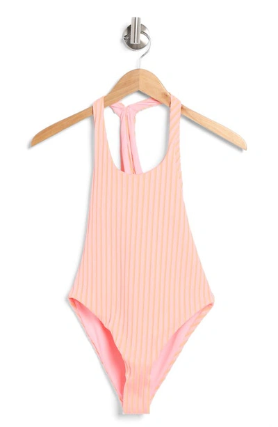 L*space Phoebe One-piece Swimsuit In Coral