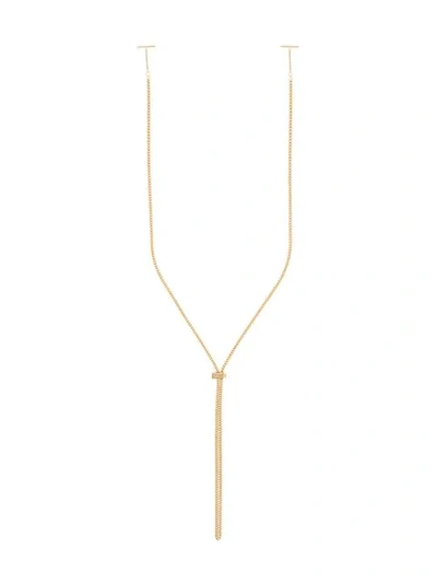 Chloé Glasses Chain In Metallic