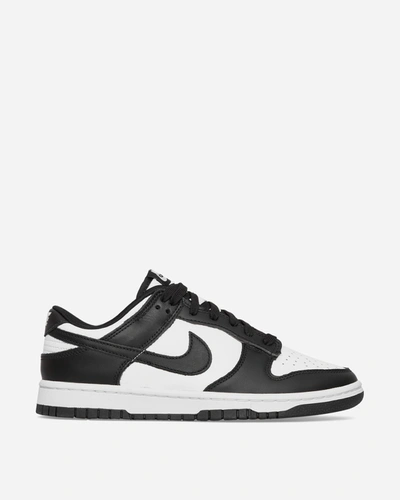 Nike Dunk Low Retro Sneakers In Black/white
