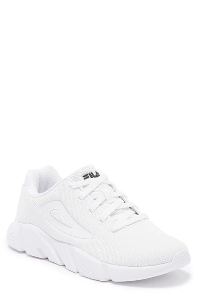 Fila Zarin Sneaker In White/ White/ Black