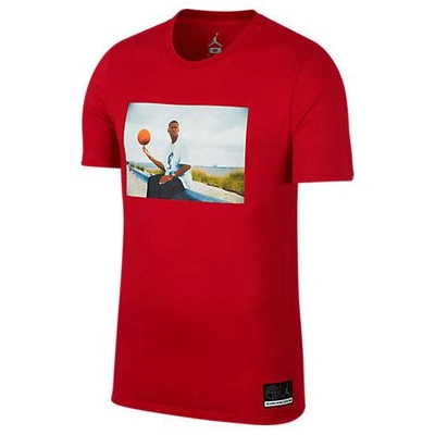 Nike Men's Jordan Sportswear Aj13 "he Got Game" Jesus T-shirt, Red |  ModeSens