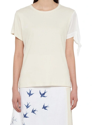 Jw Anderson Knot Tee In White