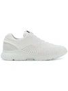 Ermenegildo Zegna Perforated Slip-on Sneakers In White