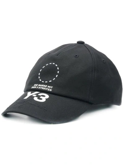 Y-3 Y3adidas X Yohji Yamamoto Street Cap In Black