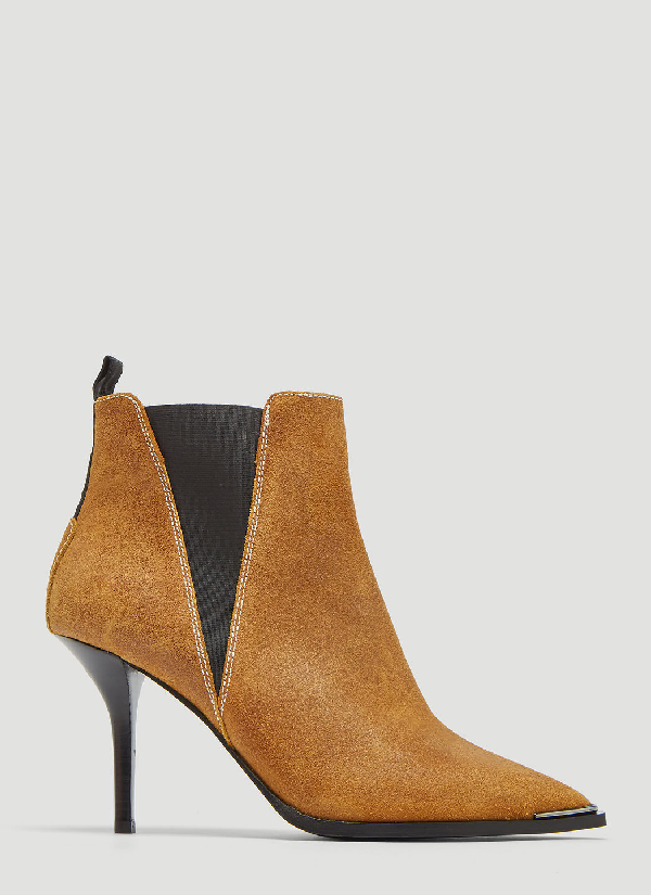 acne stiletto boots